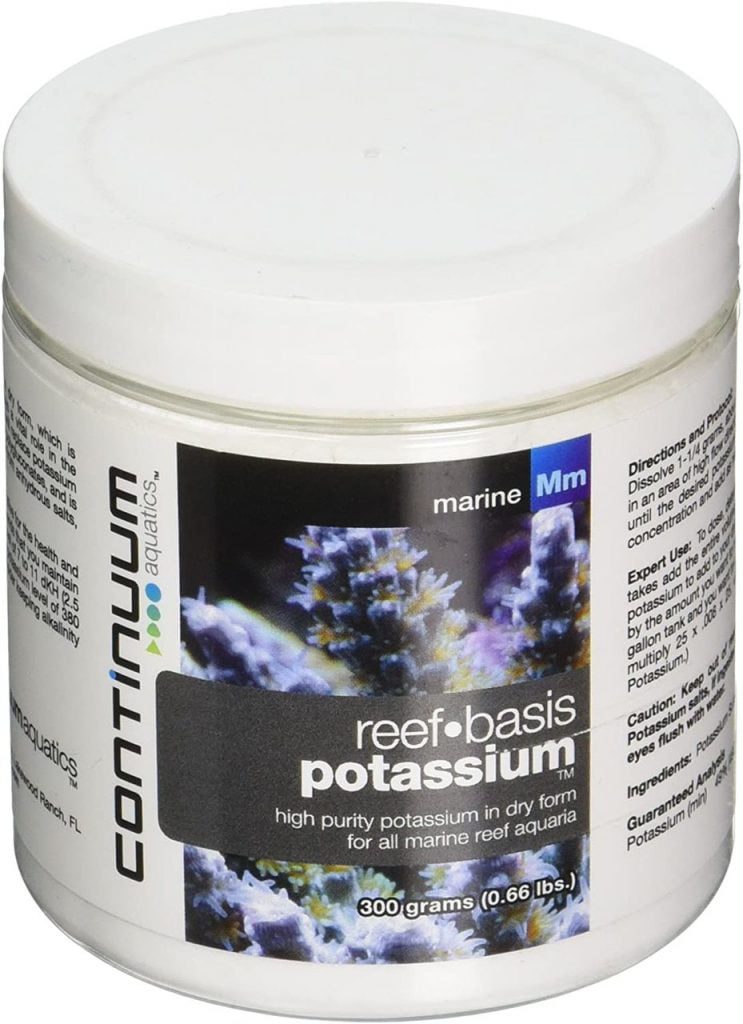 مکمل پودری پتاسیم ریف بیسیس Continuum Aquatics Reef-Basis Potassium Powder