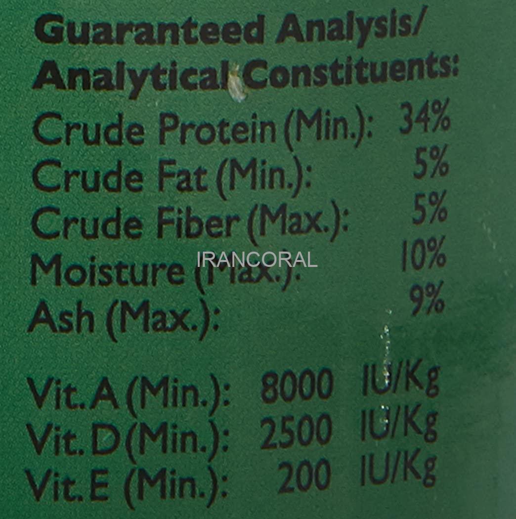 غذای گرانولی درشت رو آبی فلوت