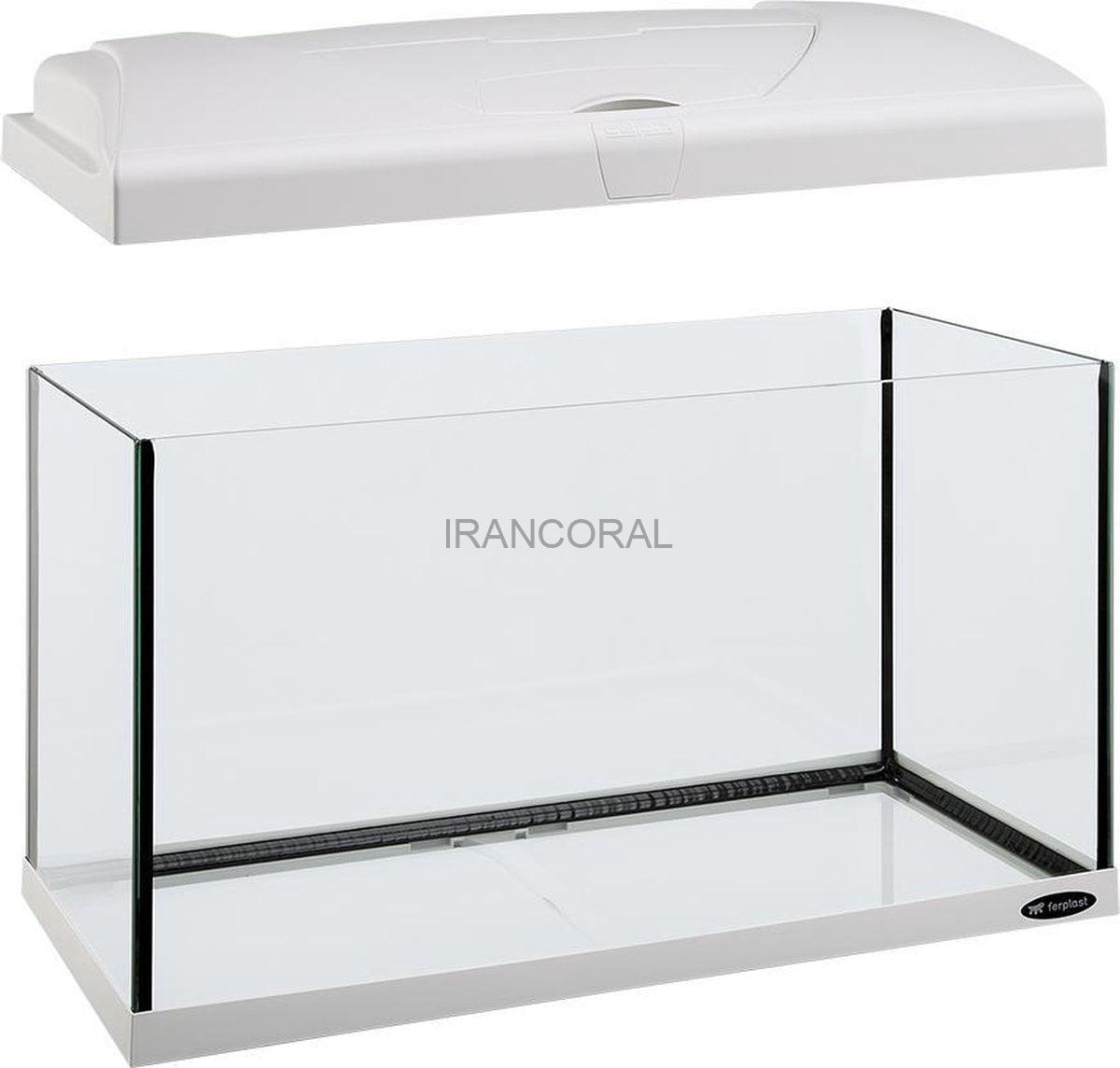 آکواریوم آماده کاپری 60 فرپلاست سفید