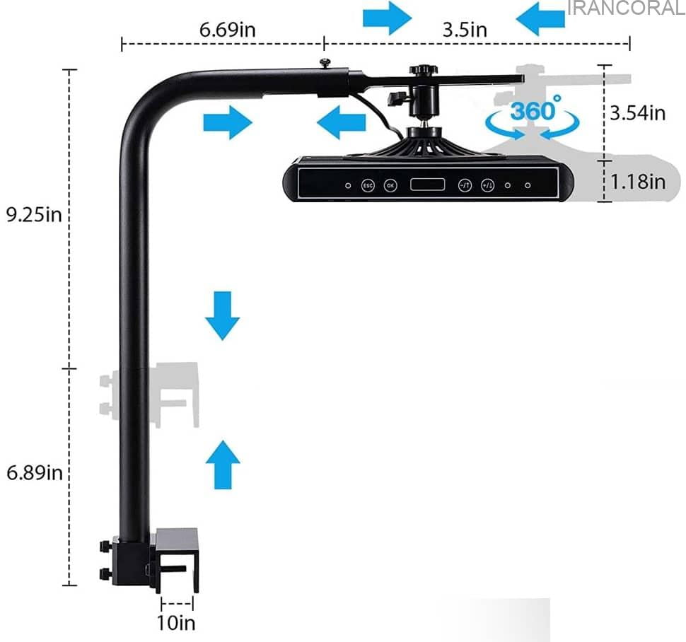 نور آکواریوم آب شور G6 سی تی لایت