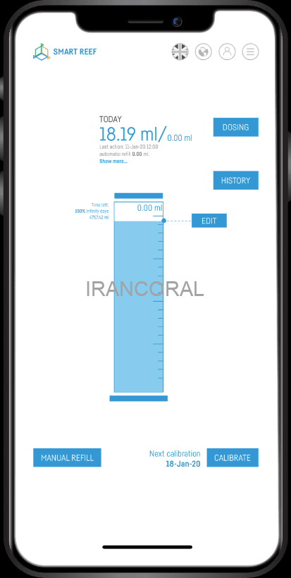 دستگاه دوزینگ پمپ هوشمند ریف فکتوری