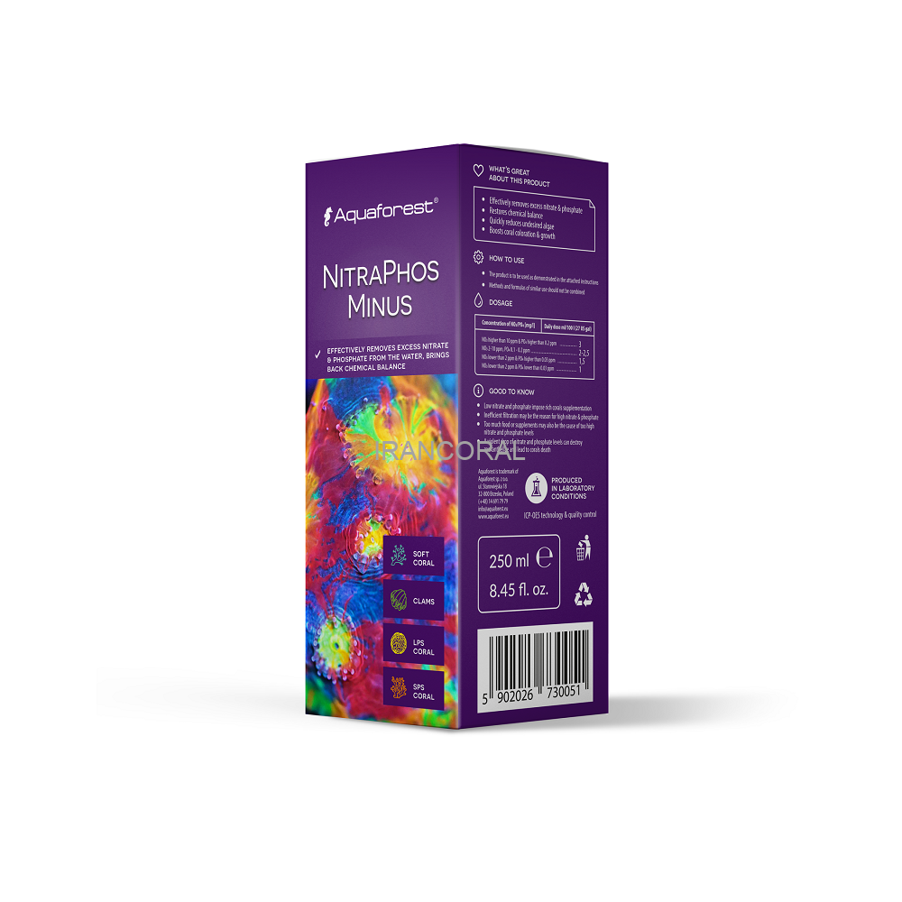 محلول ضد نیترات و فسفات آکوافارست