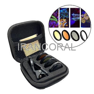 کیت لنز عکاسی آکواریوم