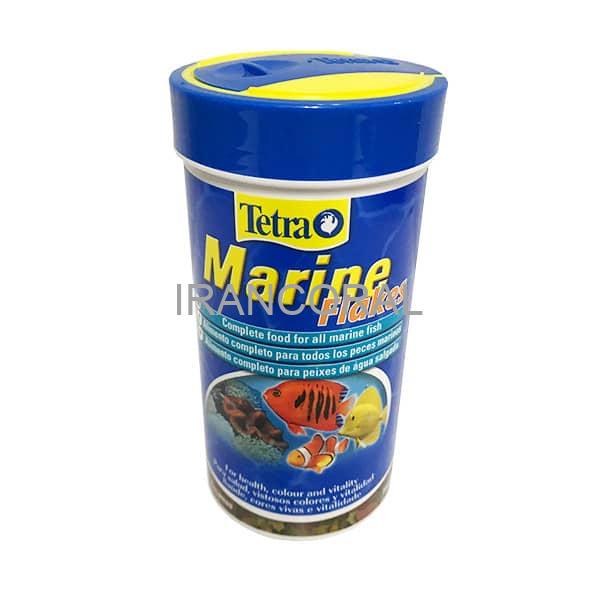 غذای پولکی آب شور تترا