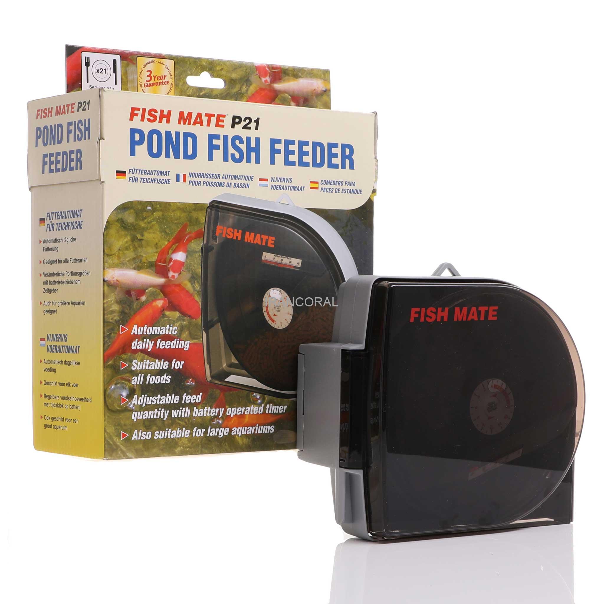 غذا ریز خودکار آکواریوم و برکه کوی P21 فلامینگو