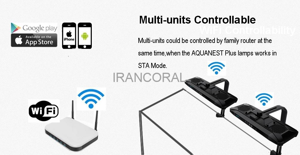 نور آکواریوم آب شور M7 آکوانست