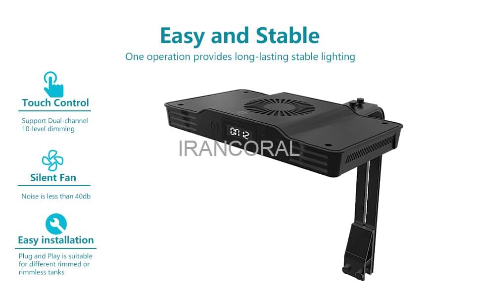 نور آکواریوم آب شور V3 نسل جدید