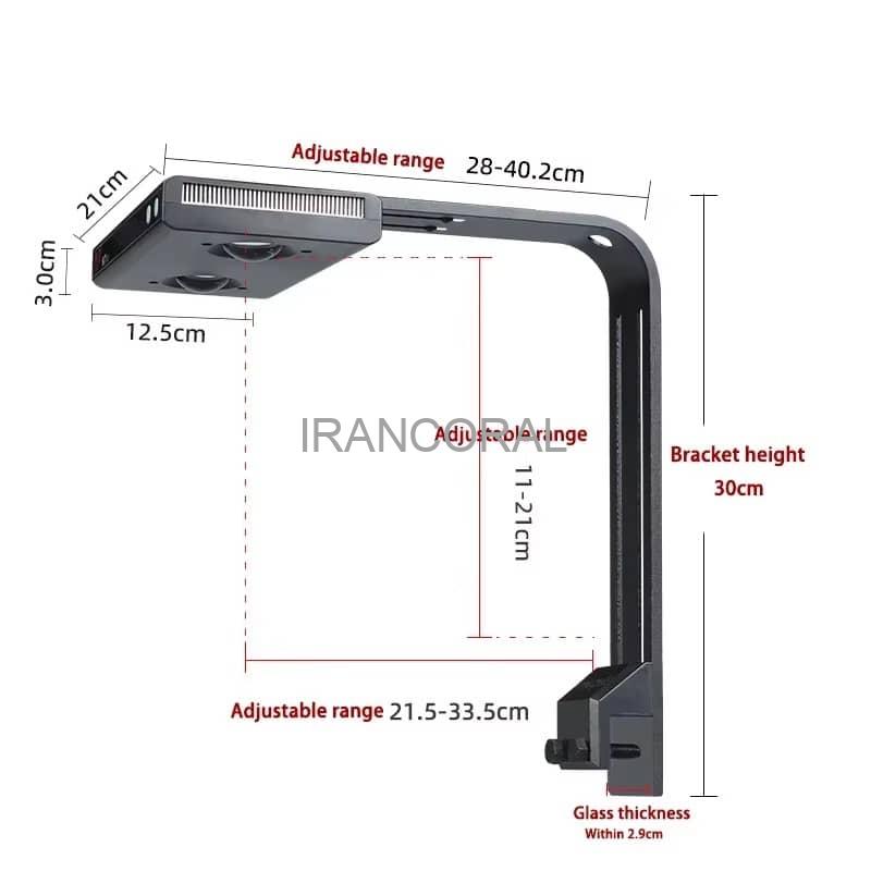 نور آکواریوم مرجانی K7 پرو