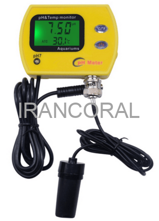 پی اچ متر و دماسنج دیجیتالی آکواریوم