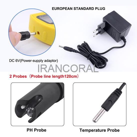 پی اچ متر و دماسنج دیجیتالی آکواریوم