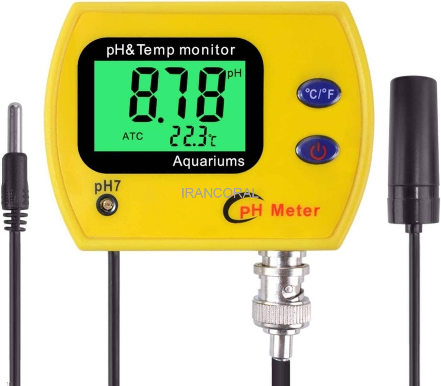 پی اچ متر و دماسنج دیجیتالی آکواریوم