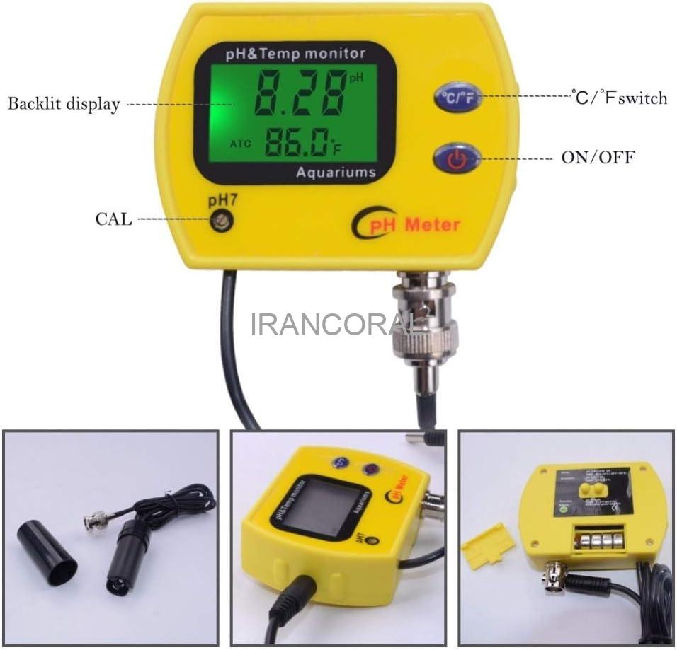 پی اچ متر و دماسنج دیجیتالی آکواریوم